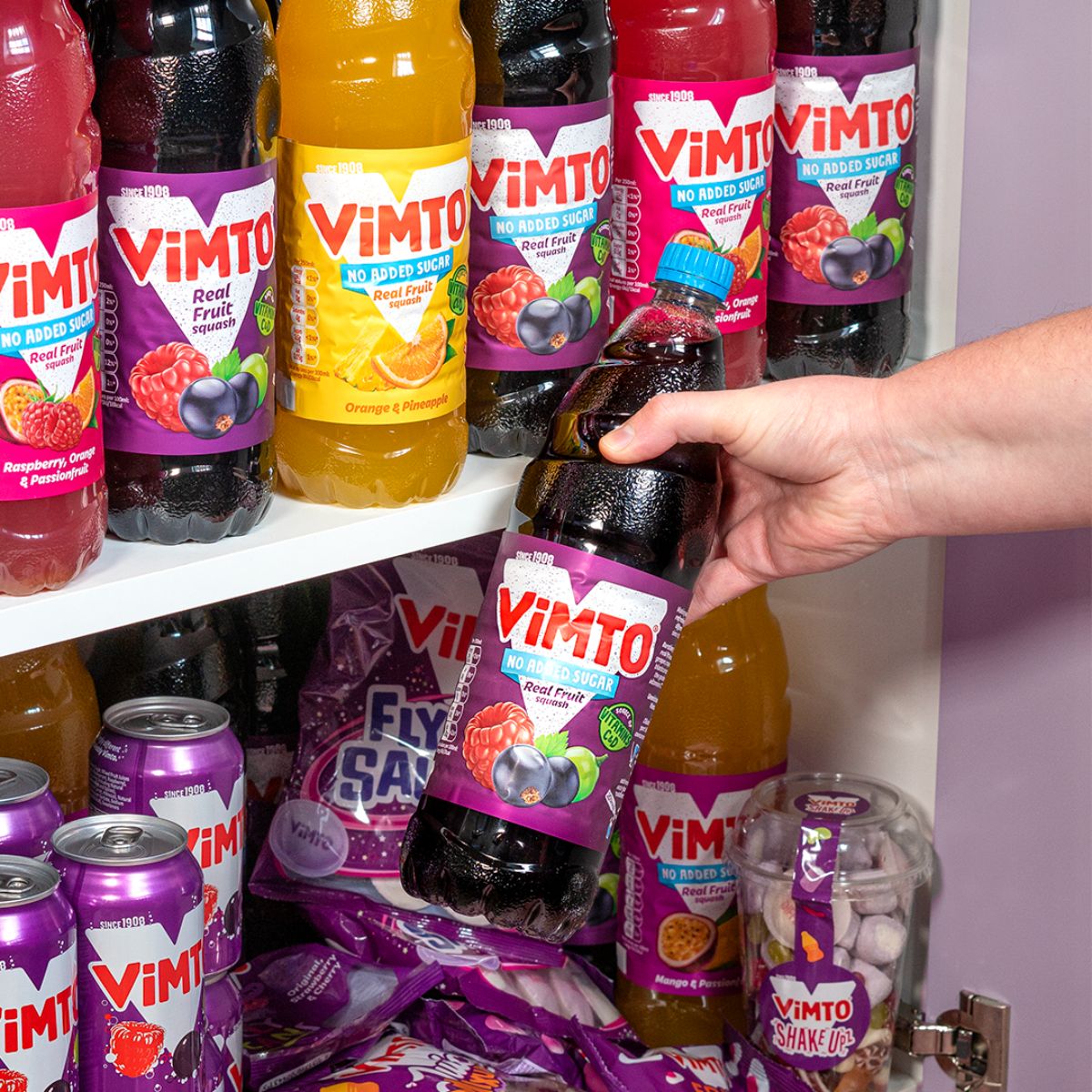 Αναψυκτικό Χωρίς Ζάχαρη Vimto Sparkling Zero